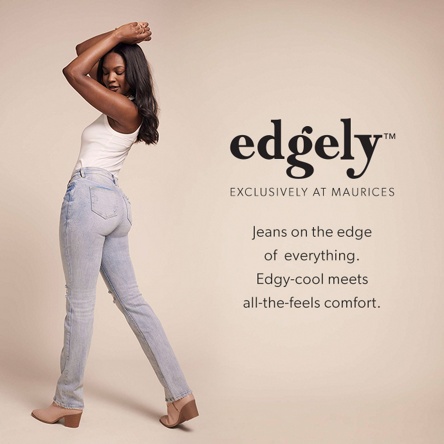 edgely™ Flare Front Seam High Rise Jean