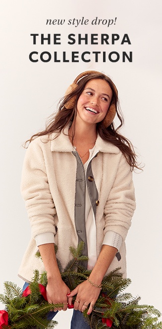 new style drop! the sherpa collection.