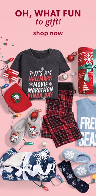 oh, what fun to gift! shop now.